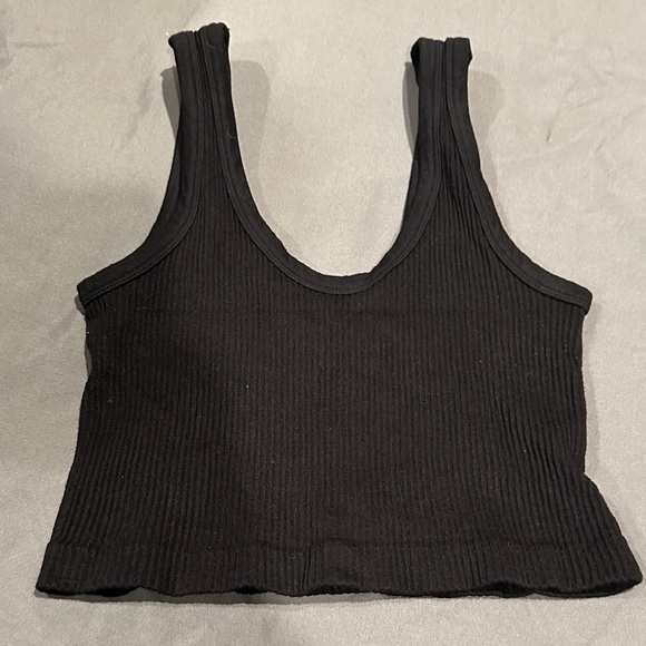 Black Ribbed Brami - Picture 3 of 3